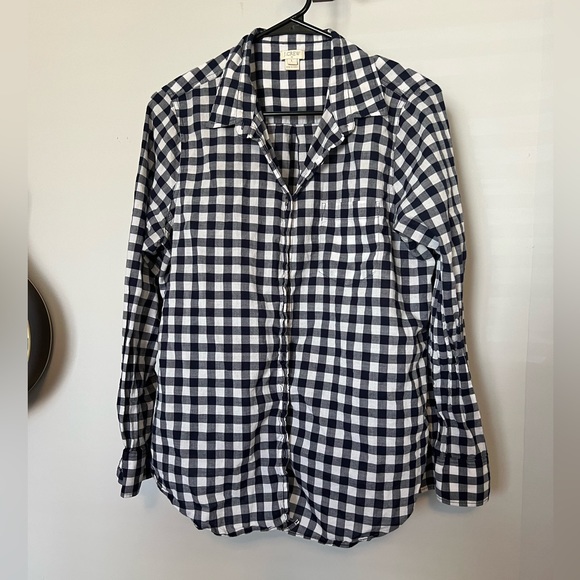 J. Crew Tops - J. Crew plaid shirt